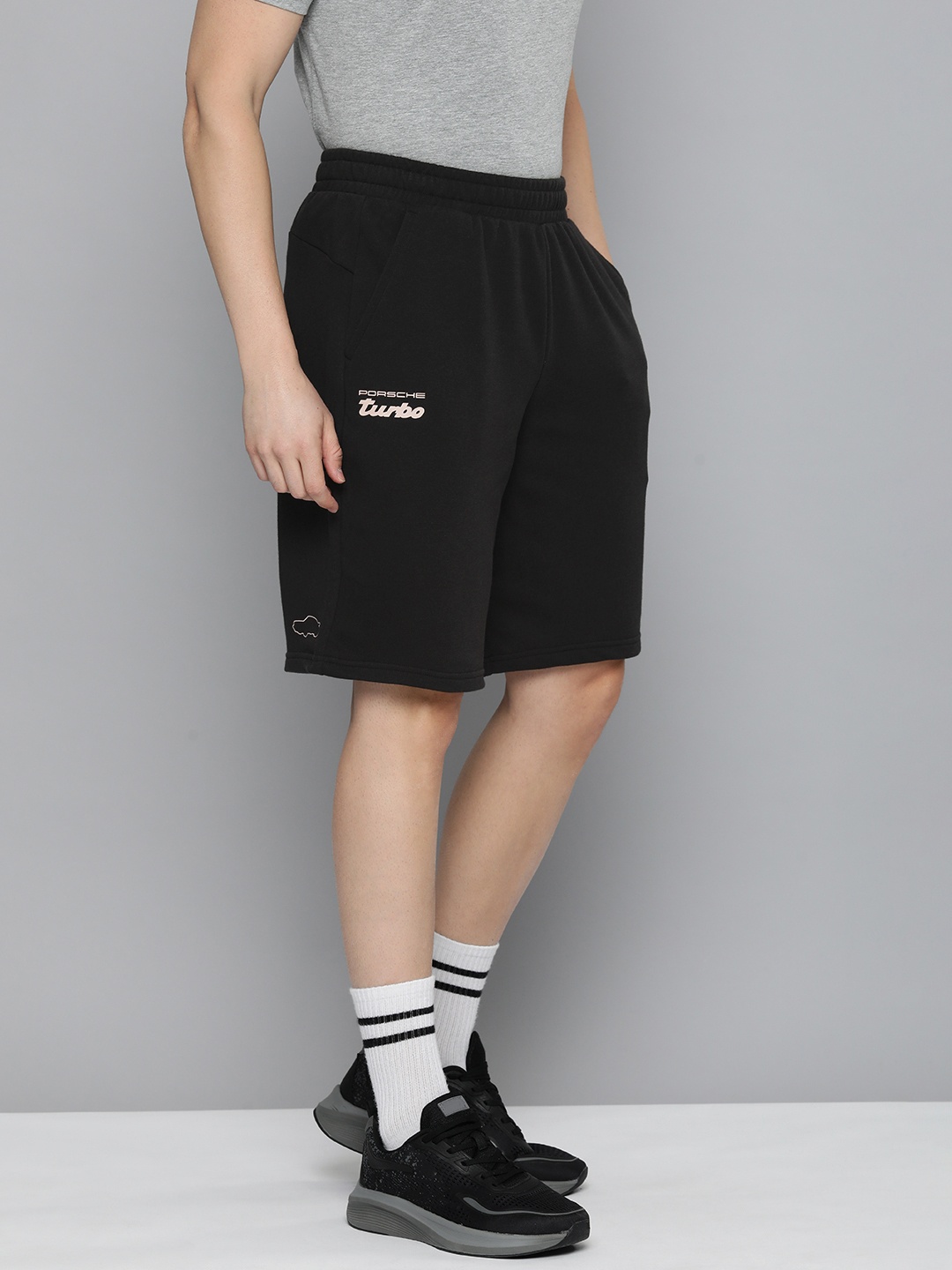 

PUMA Motorsport Men Porsche Legacy Motorsport Relaxed Fit Shorts, Black