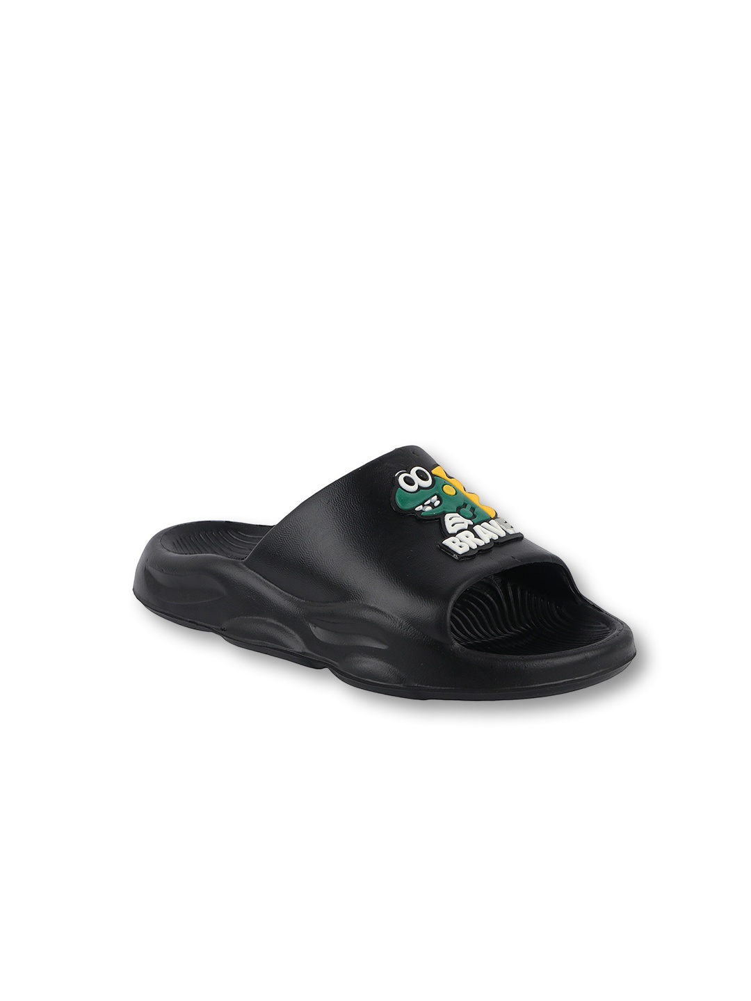 

BAESD Kids Embellished Sliders, Black