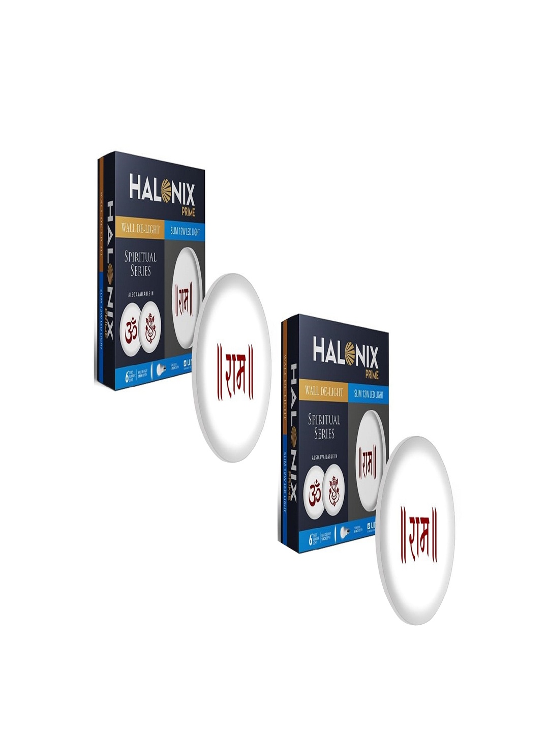 

Halonix White 2 Pieces Ceiling Lamps