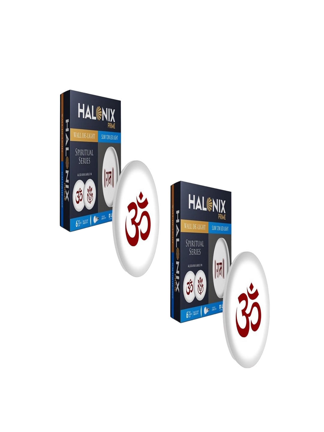 

Halonix White 2 Pieces Ceiling Lamps