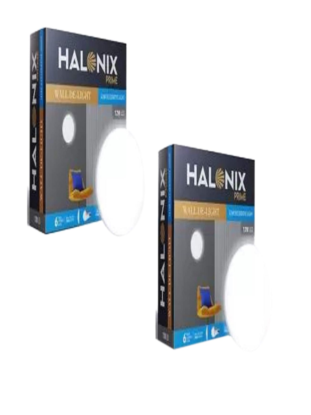 

Halonix White 2 Pieces Ceiling Lamps
