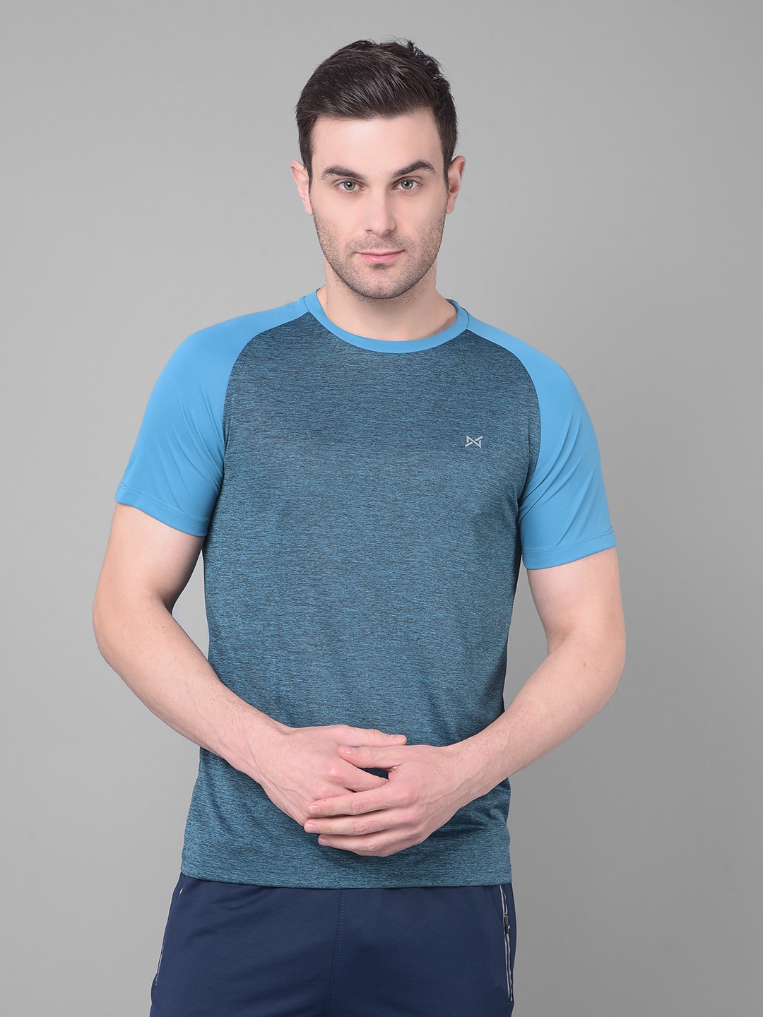 

Force NXT Round Neck Anti-Viral Anti-Odour Cool Training T-shirt, Blue