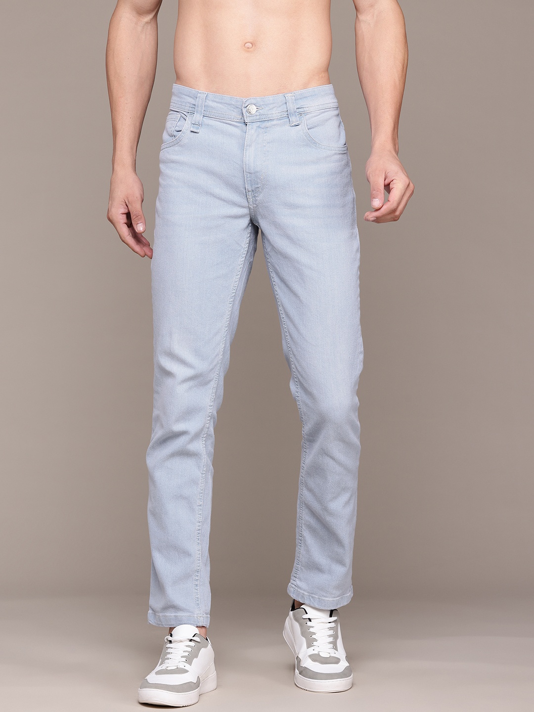 

Roadster The Life Co. Men Slim Fit Stretchable Jeans, Blue