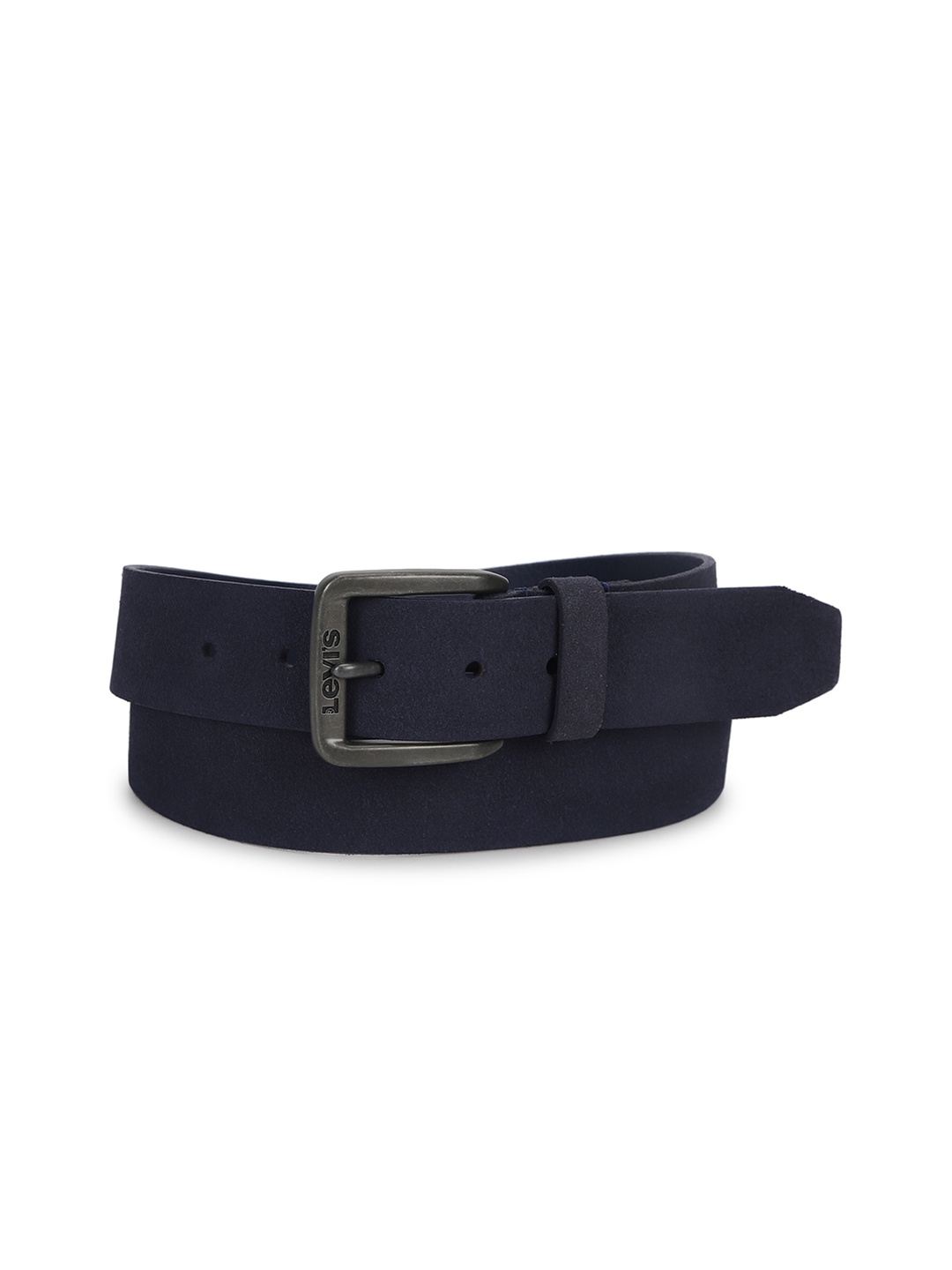 

Levis Men Slim Leather Belt, Blue