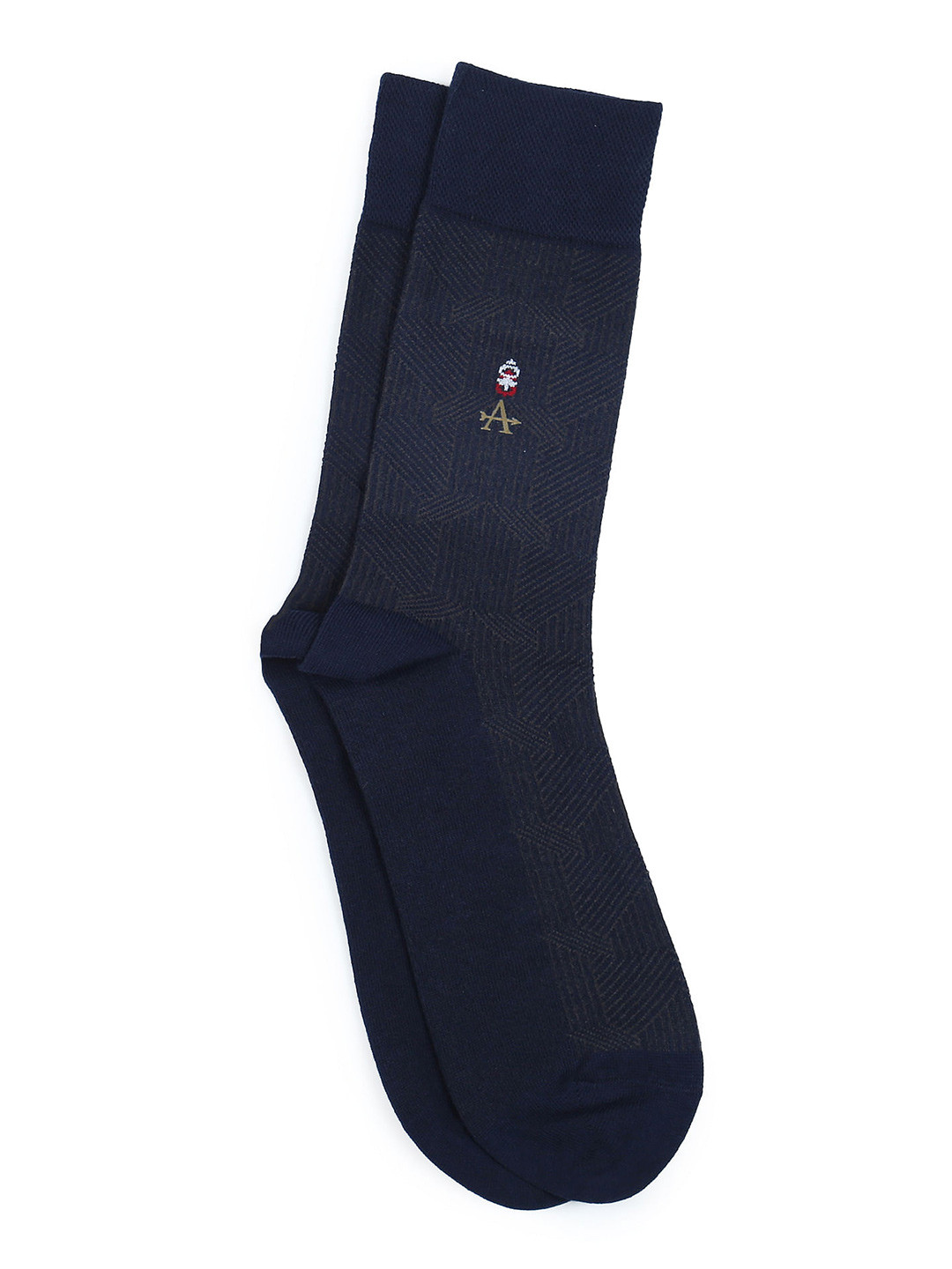 

Arrow Pure Cotton Above Ankle Length Socks, Blue