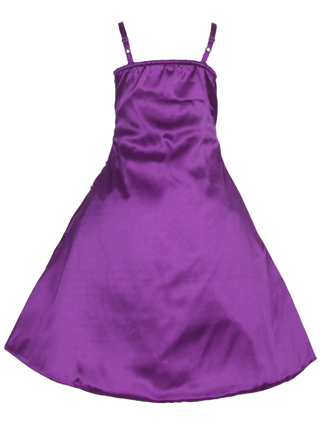 

BAESD Girls Self Design Printed Fit & Flare Maxi Dress, Purple