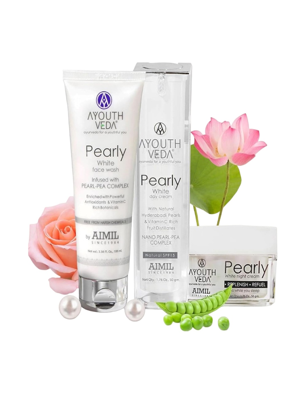 

AYOUTHVEDA Pearly White Skin Care Regime