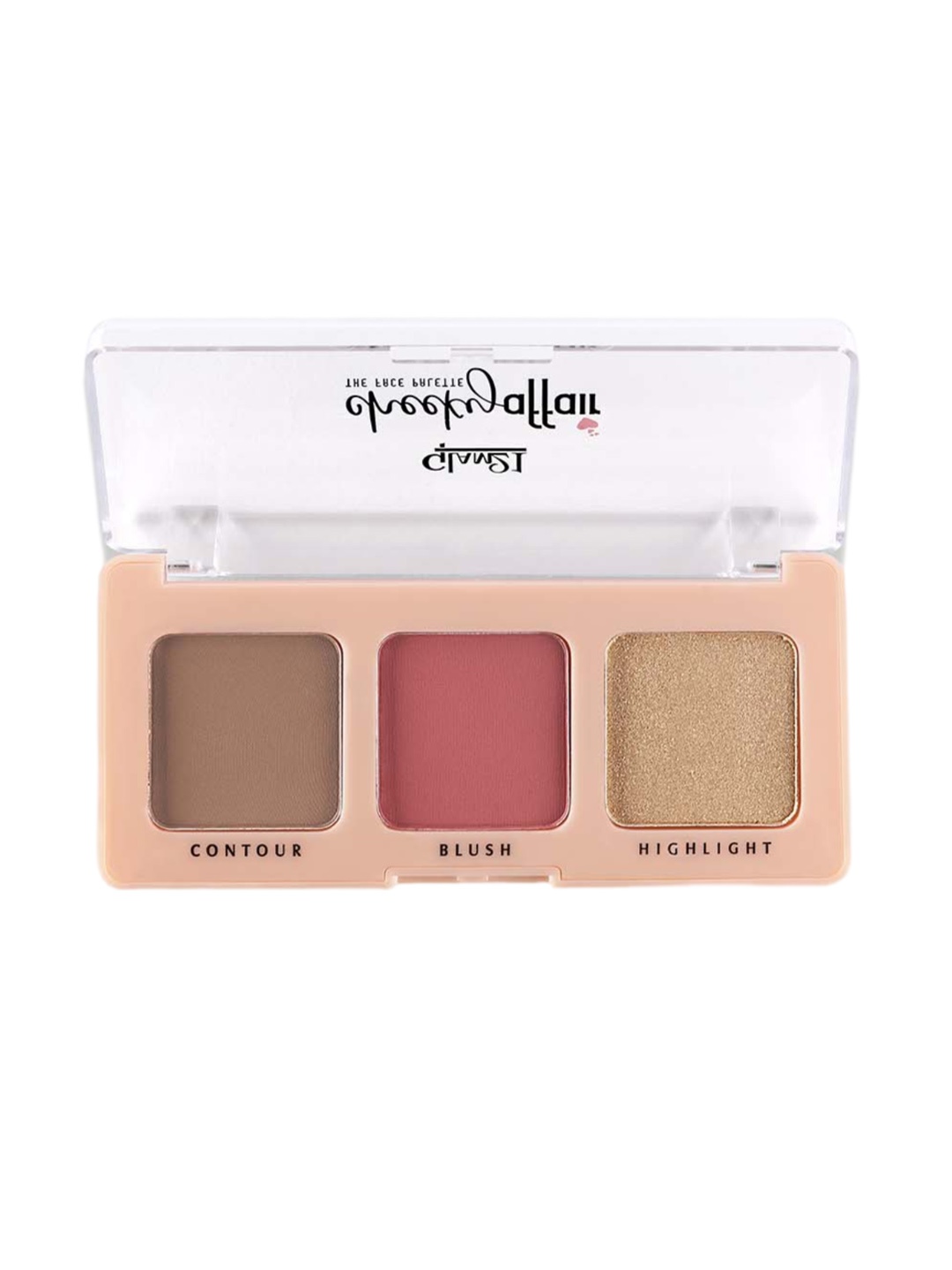 

GLAM21 Cheeky Affair 3-In-1 The Face Palette - Sunset 01, Beige