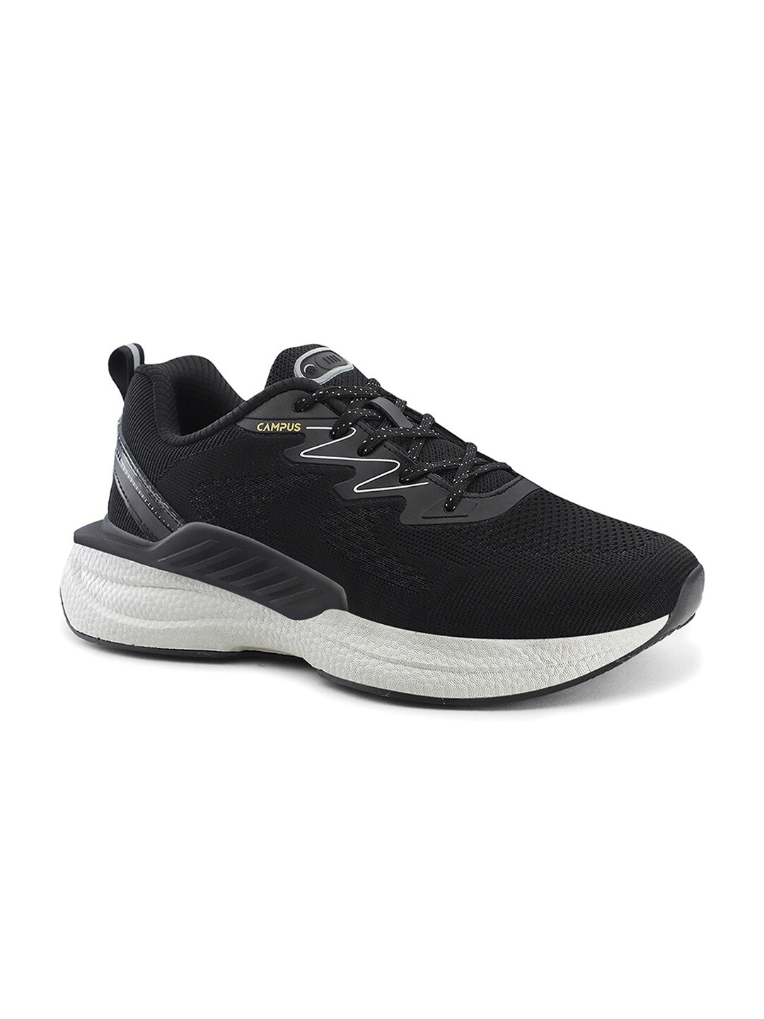 

Campus Men Running Shoes, Black
