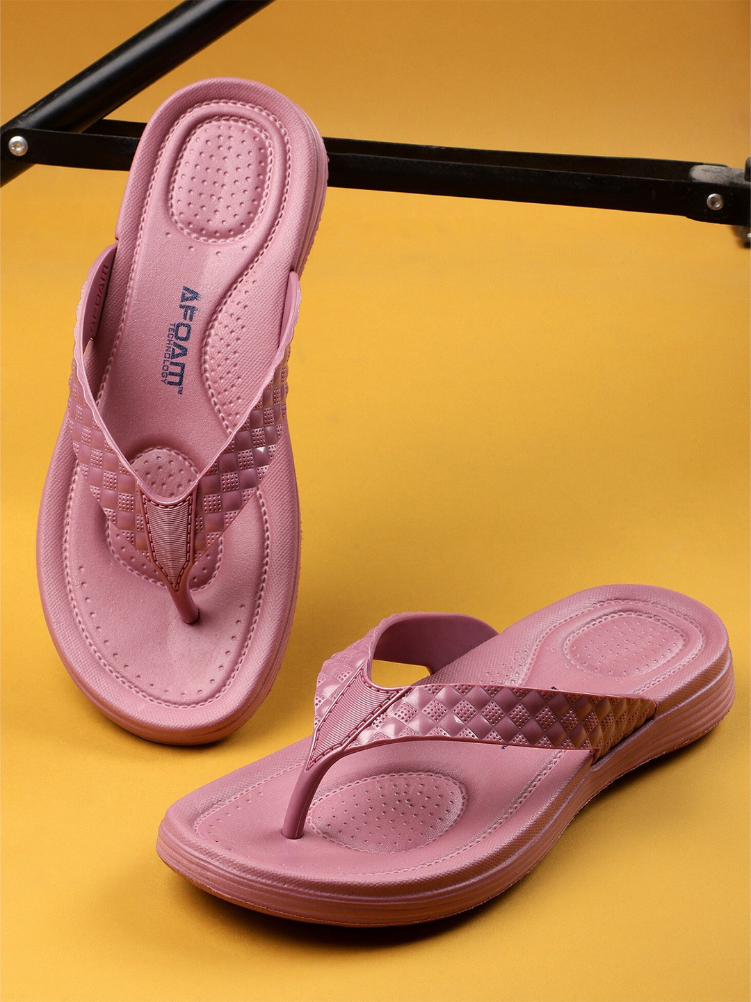 

Airson Women Thong Flip-Flops, Pink