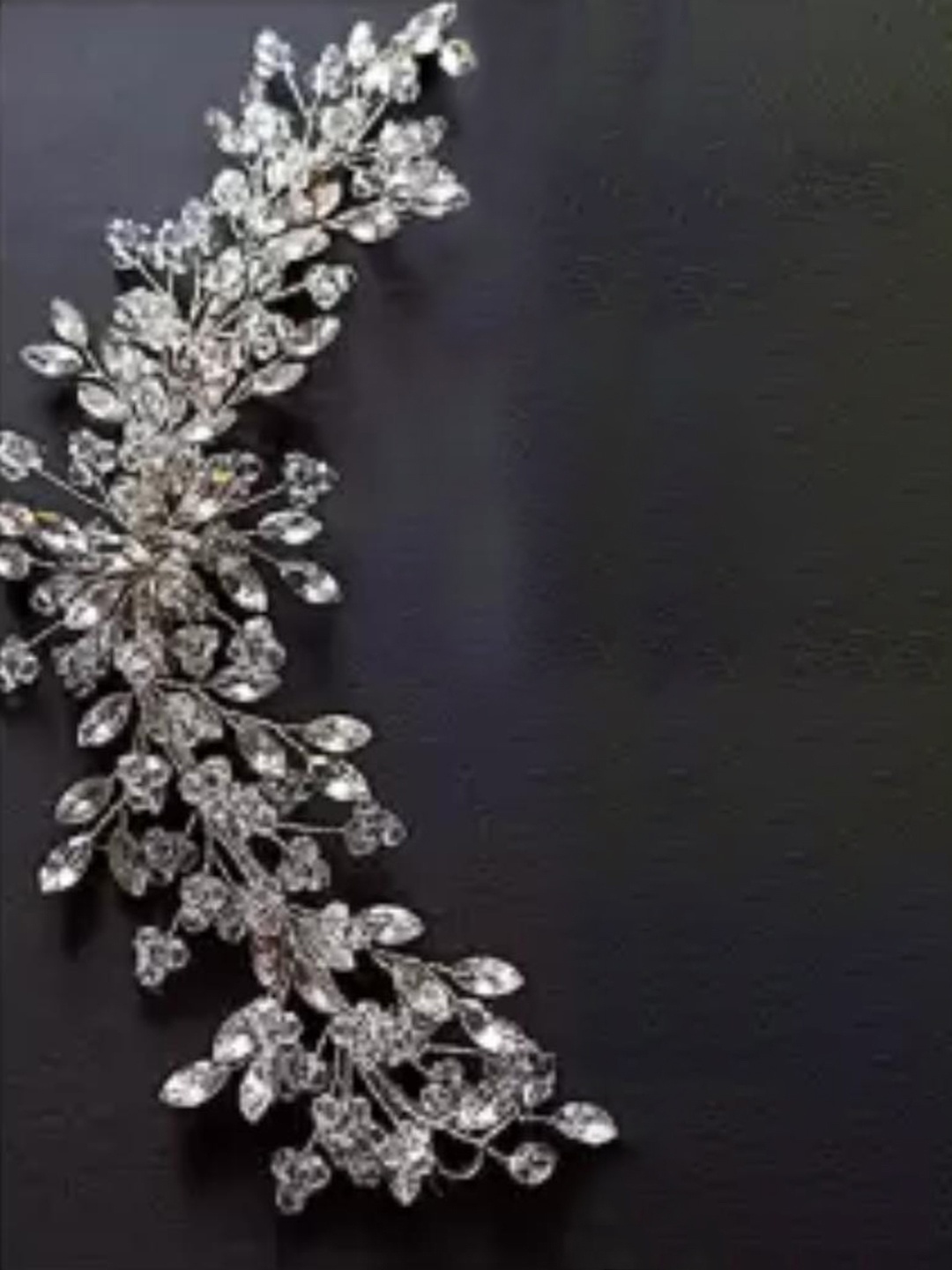 

DN Creation Embellished Tiara, White