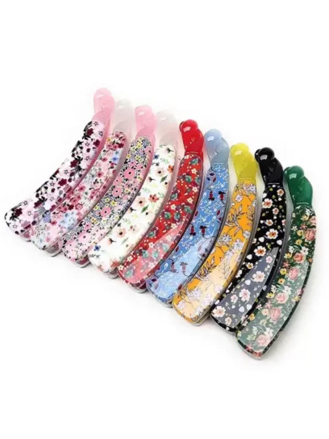

DN Creation Women Set of 6 Banana Clip, Assorted