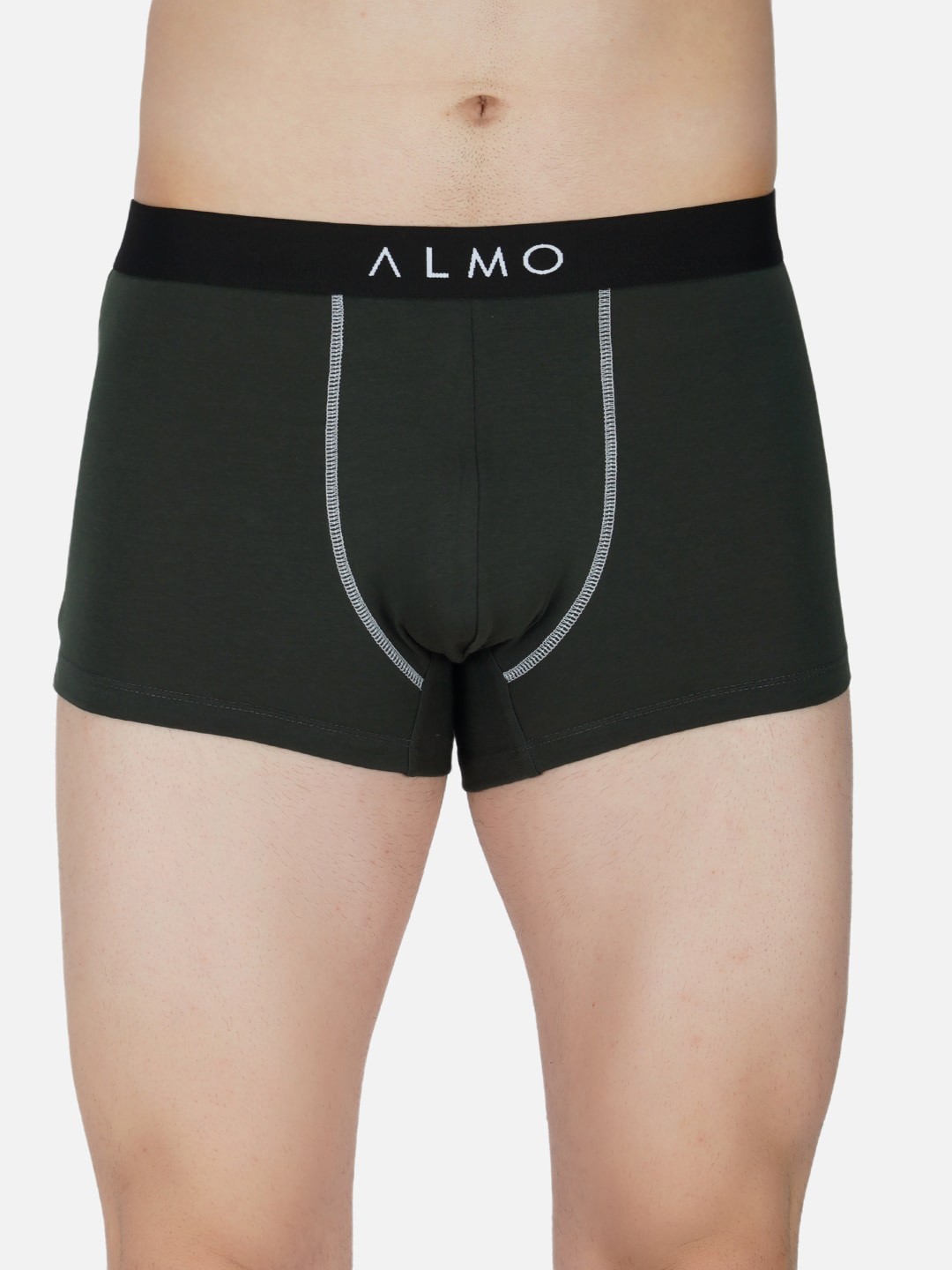 

Almo Wear Pack Of 2 Anti Microbial Trunks CE-T-OLOL, Olive