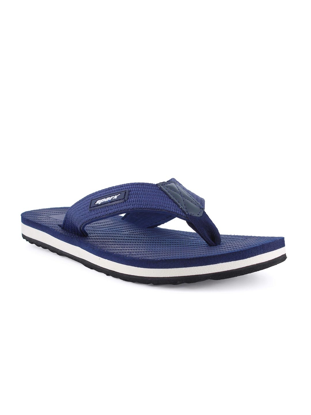 

Sparx Men Self Design Thong Flip-Flops, Navy blue