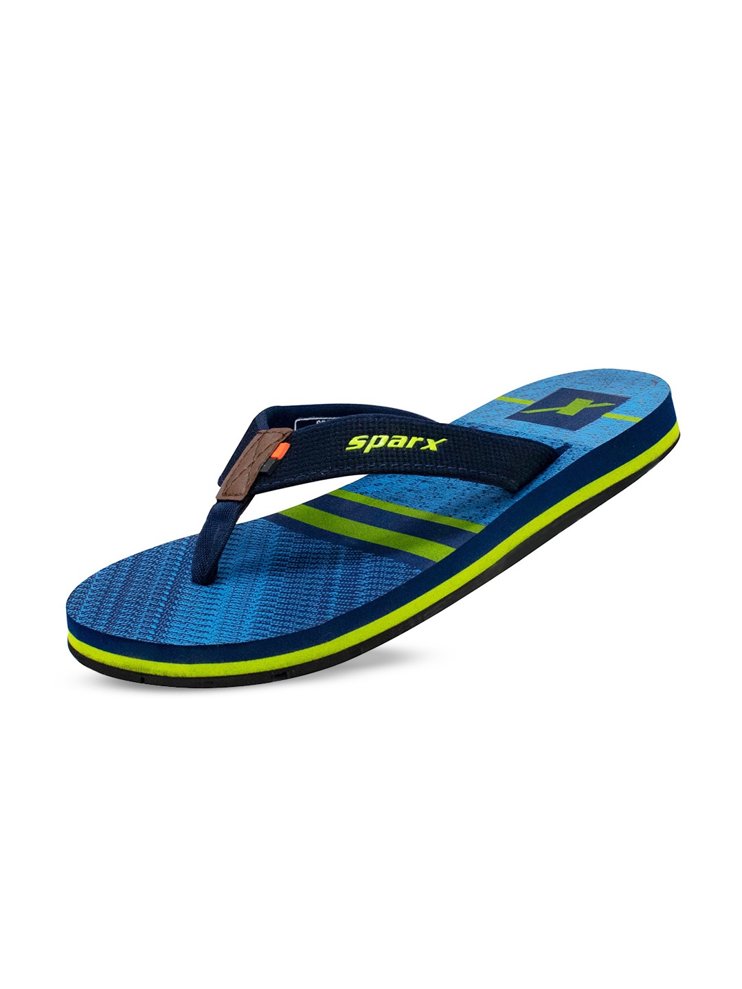 

Sparx Men Printed Thong Flip-Flops, Navy blue