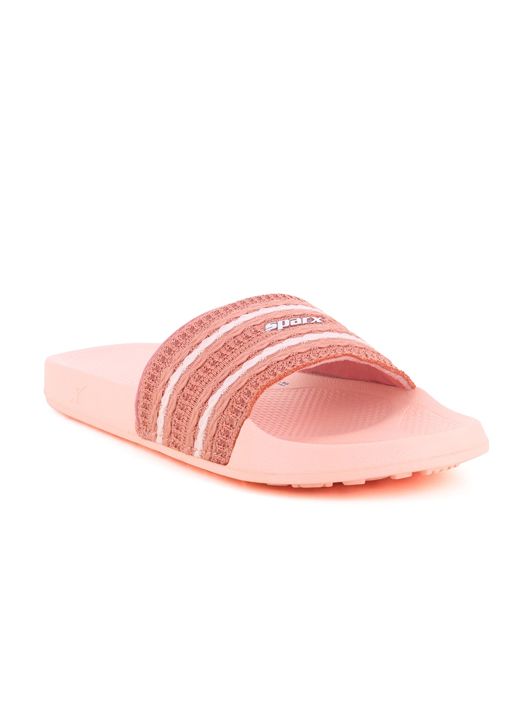 

Sparx Women Textured Sliders, Peach