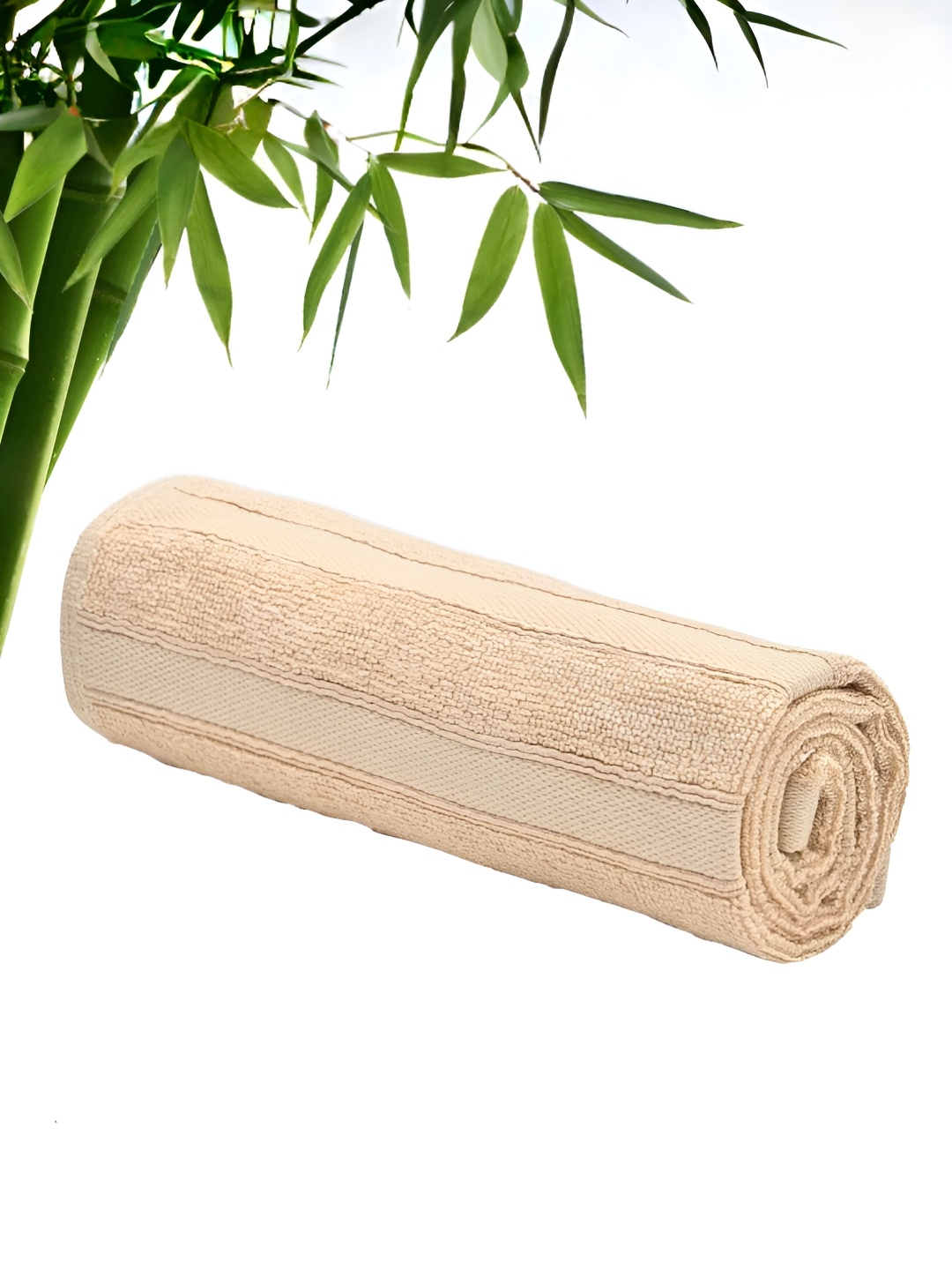 

The Better Home Beige Bamboo 600 GSM Bath Towel