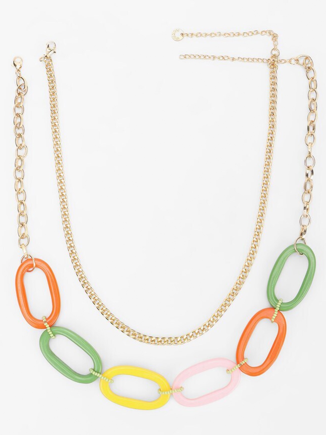

FOREVER 21 Set of 2 Gold Plated Necklace