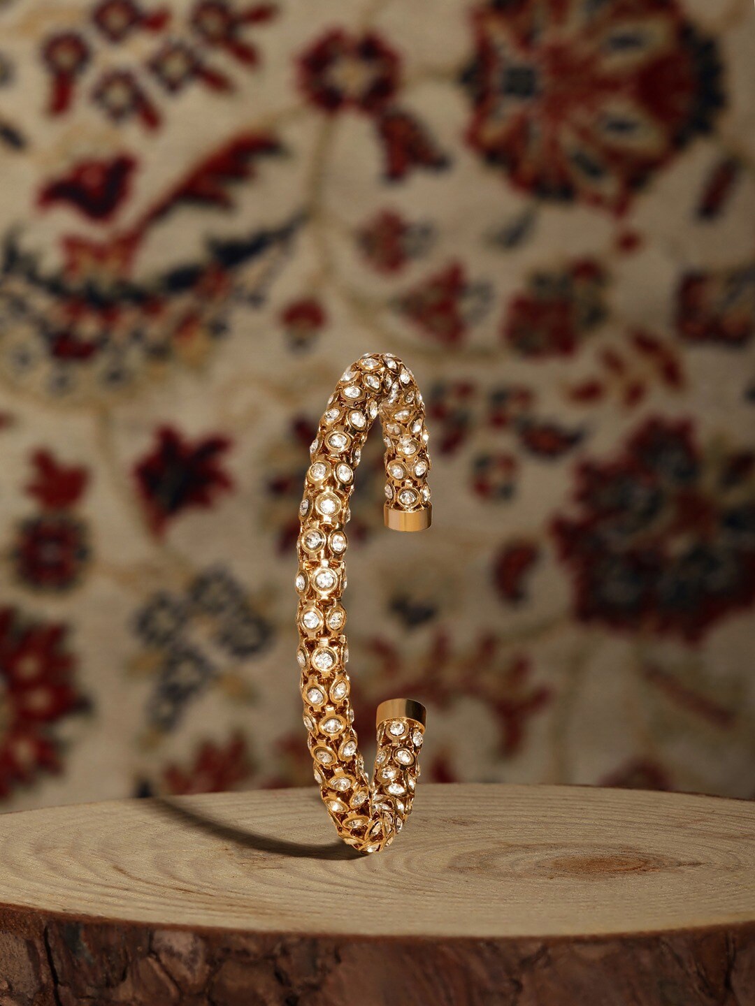

AMI Women Gold-Plated Cuff Bracelet