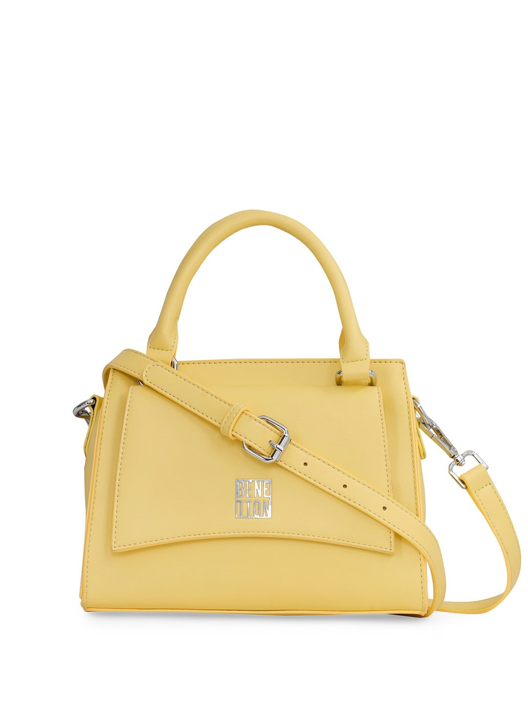 

United Colors of Benetton Mini Satchel HandBag, Yellow
