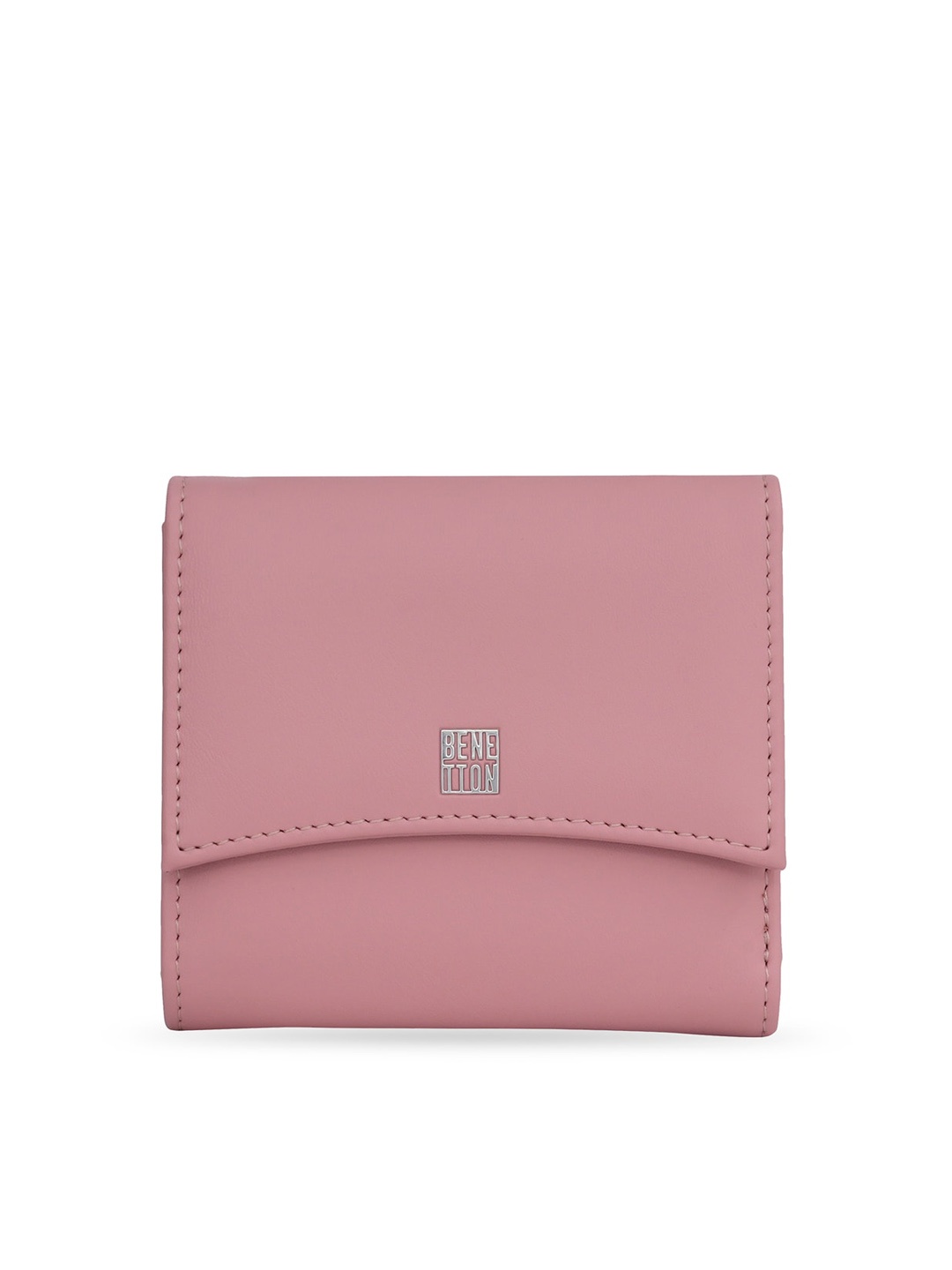 

United Colors of Benetton PU Structured Sling Bag, Pink