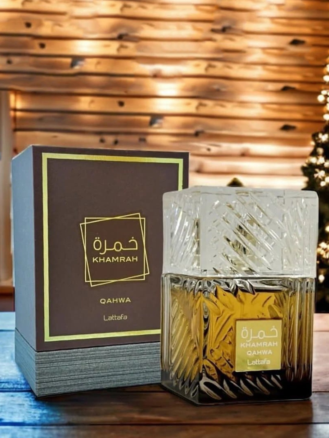 

Lattafa Khamrah Qahwa Long Lasting Eau De Parfum - 100ml, Transparent