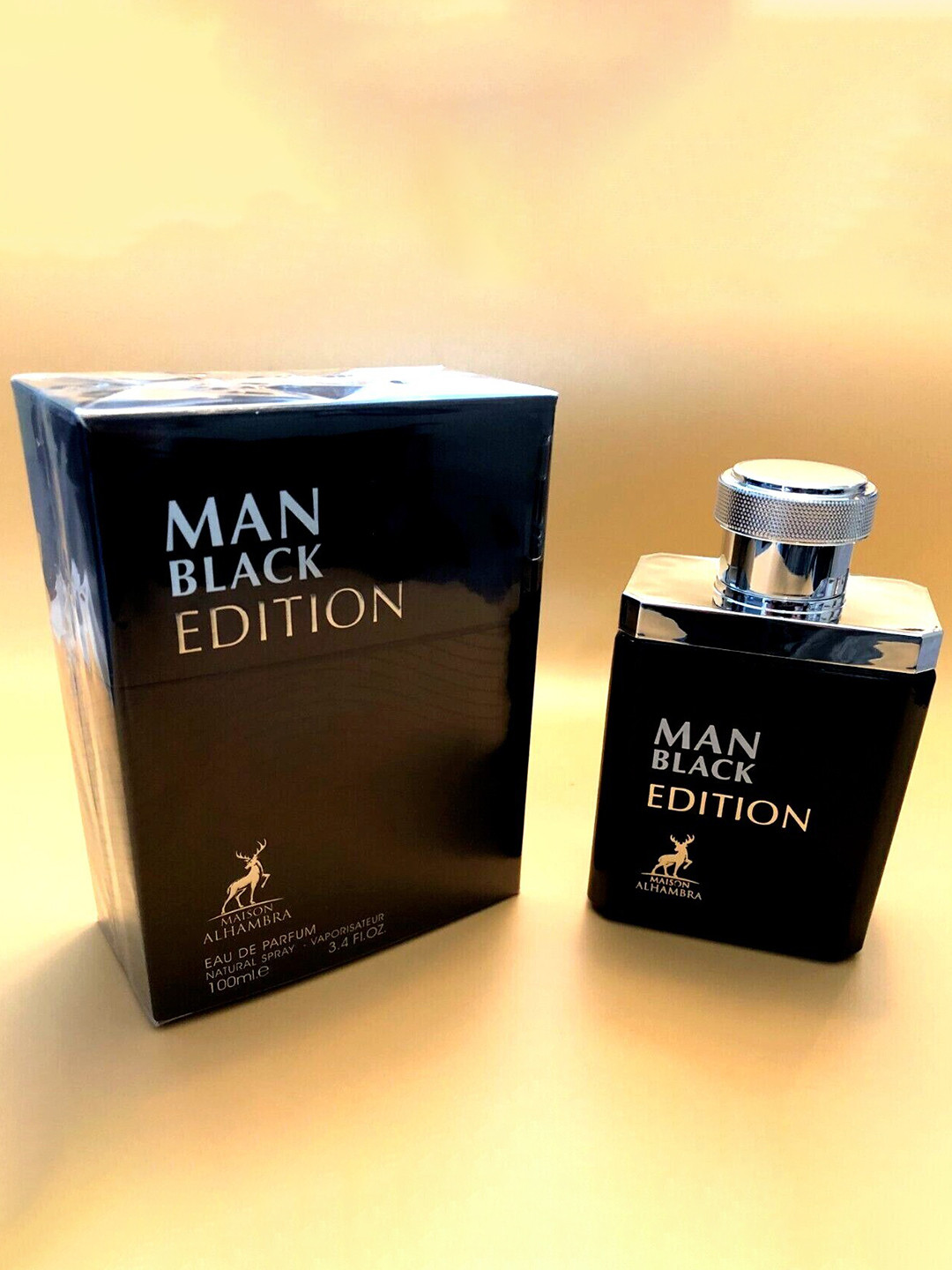 

Lattafa Maison Alhambra Man Black Editions Eau De Parfum - 100ml, Transparent