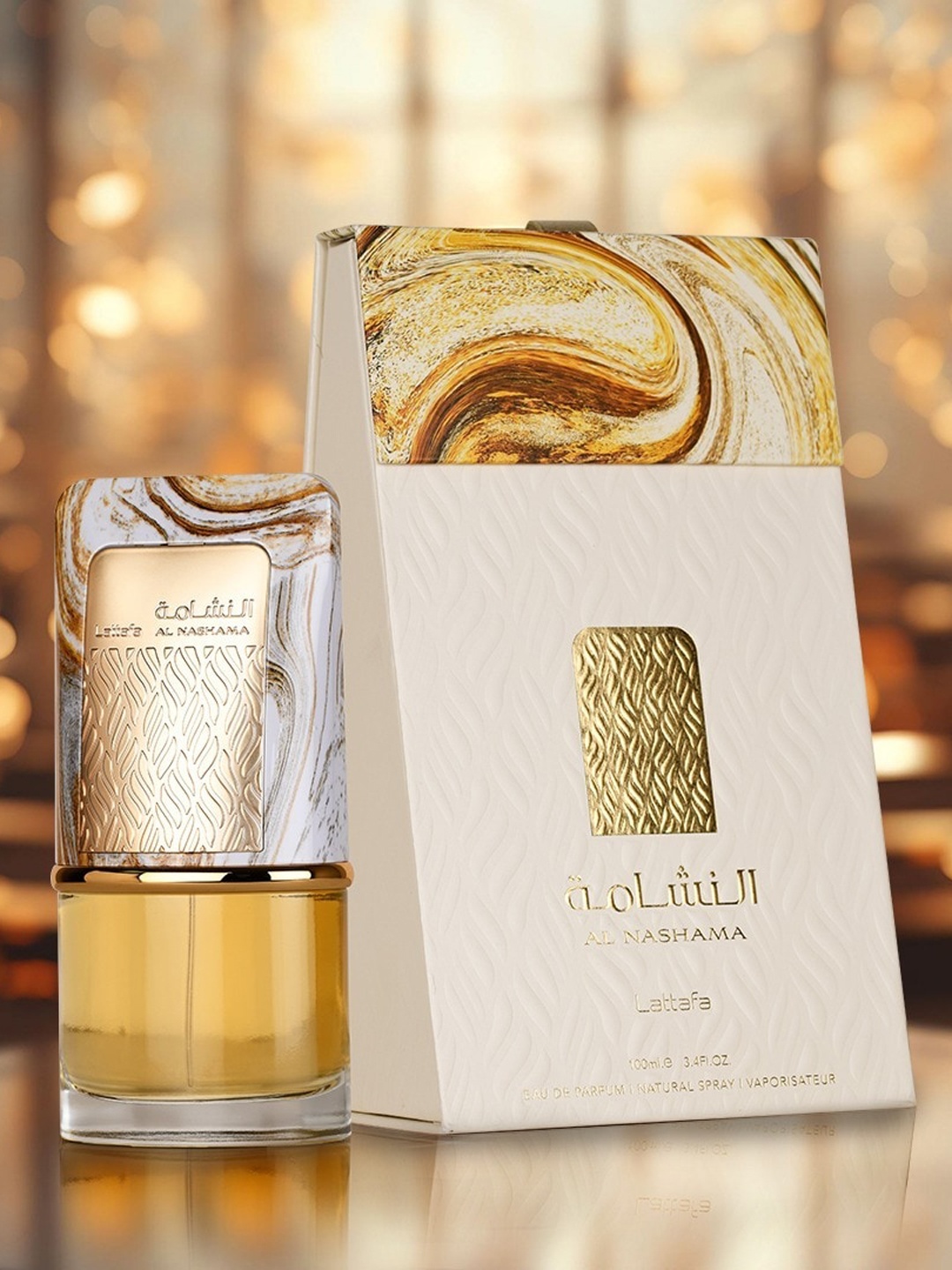 

Lattafa Al Nashama Long Lasting Eau De Parfum - 100ml, Transparent