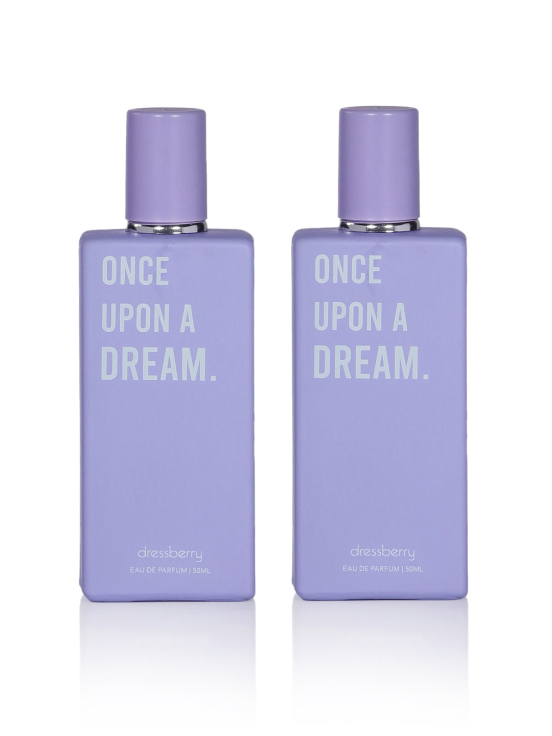 

DressBerry Women Set Of 2 Once Upon A Dream Long Lasting Eau De Parfum - 50ml Each, Lavender