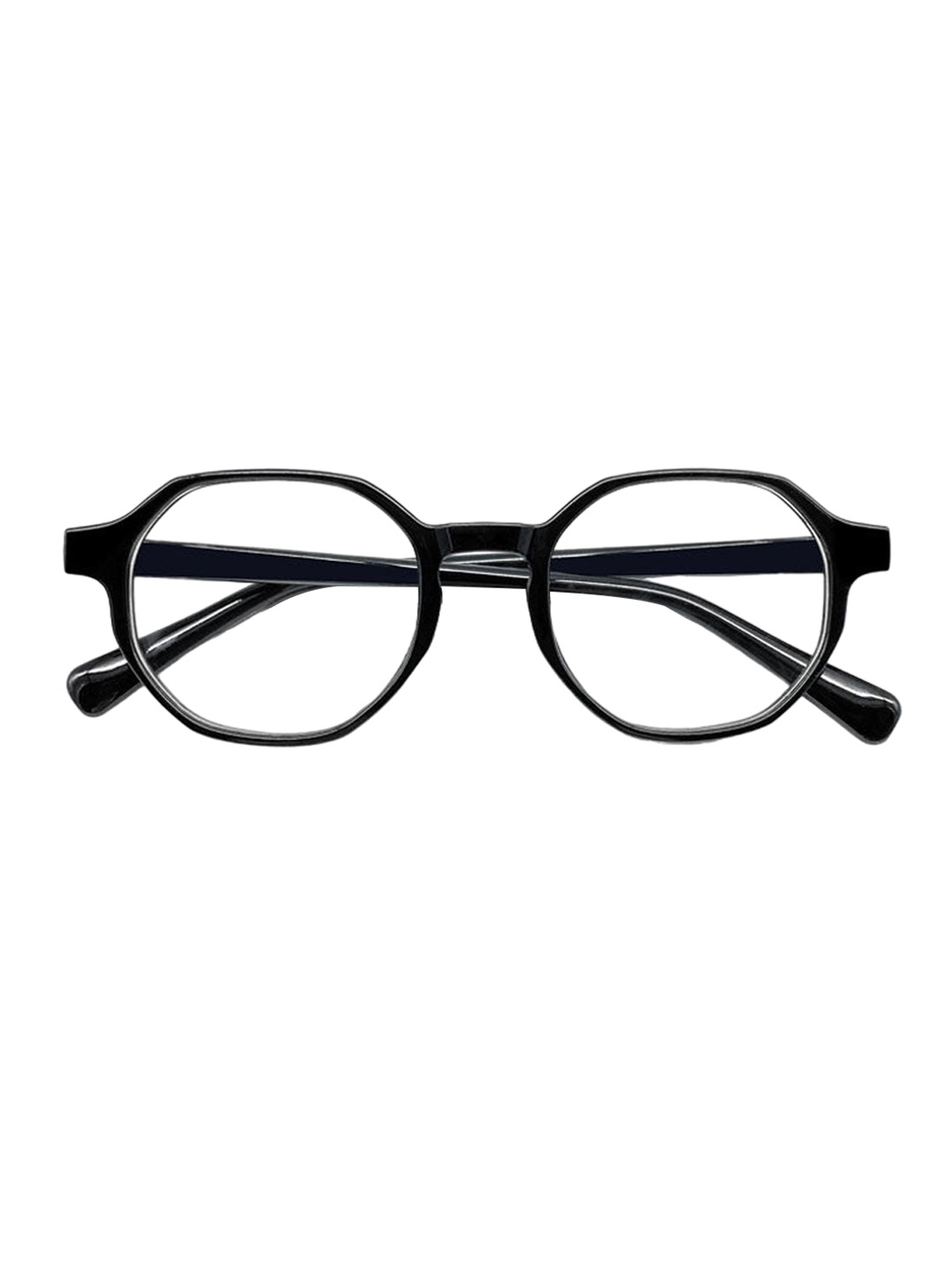 

SYGA Unisex Full Rim Round Frames, Black