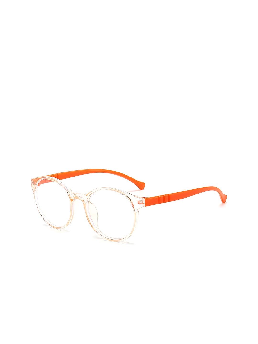 

SYGA Kids Full Rim Round Frames, Orange