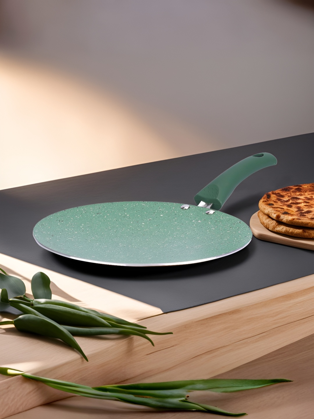 

The Better Home Green Dishwasher Safe Tawa