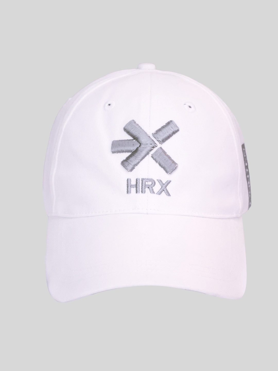 

HRX by Hrithik Roshan Embroidered Baseball Cap, White
