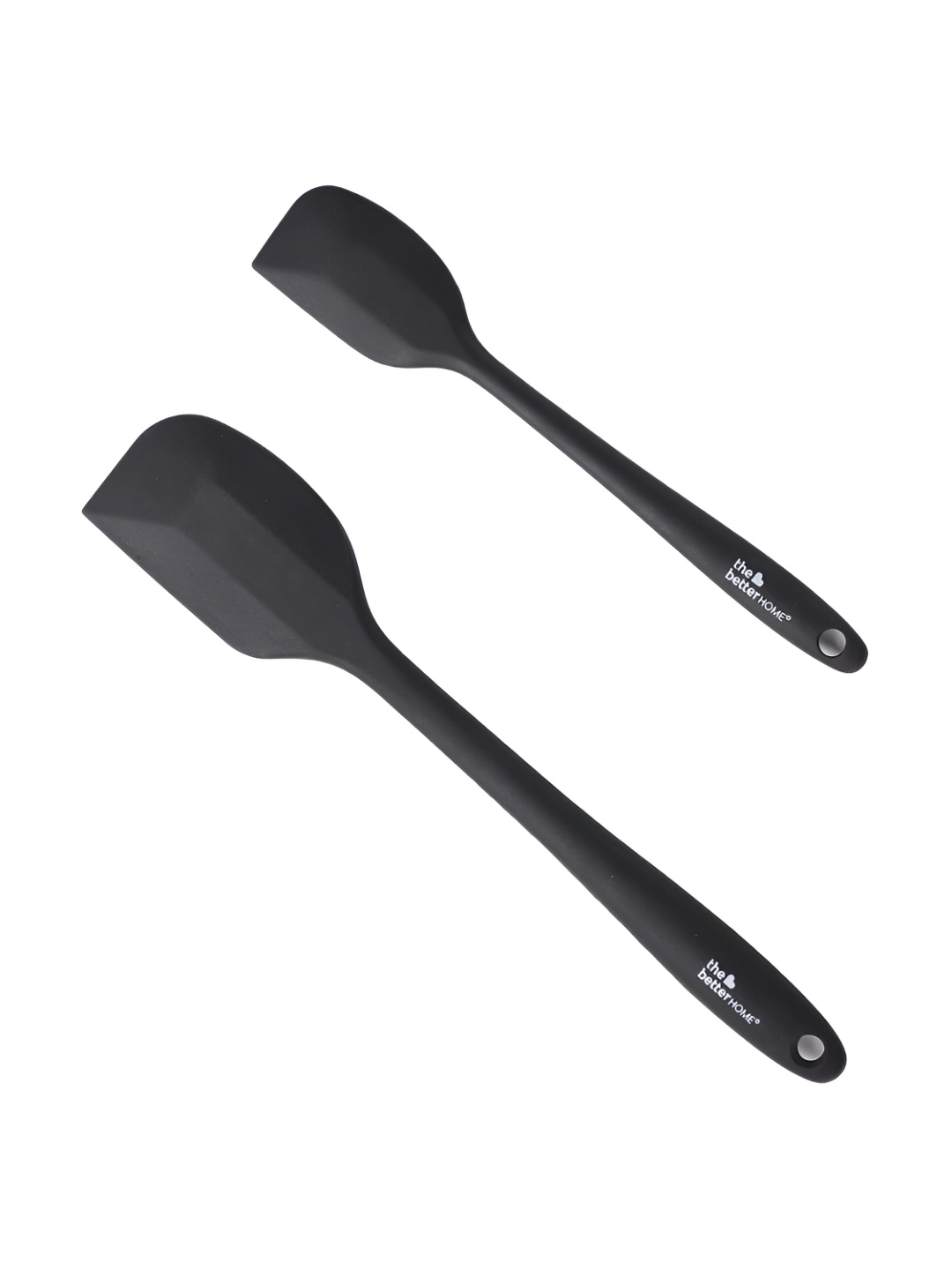 

The Better Home Black 2 Pcs Silicone Spatula Set