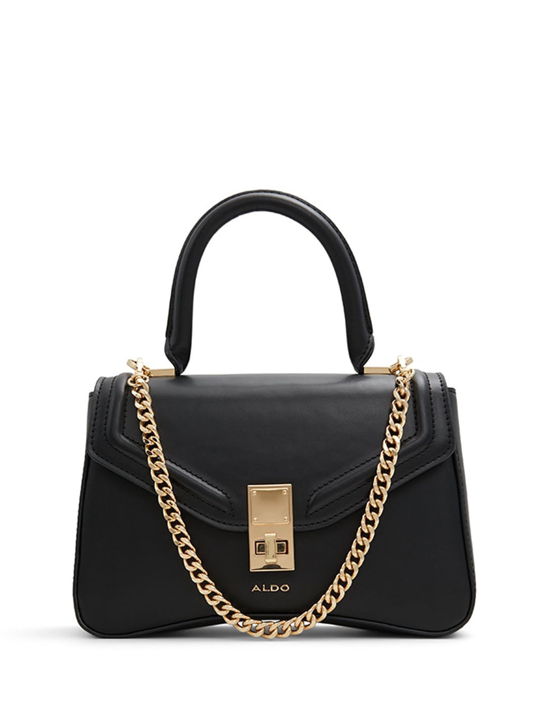 

ALDO Structured Satchel Bag, Black