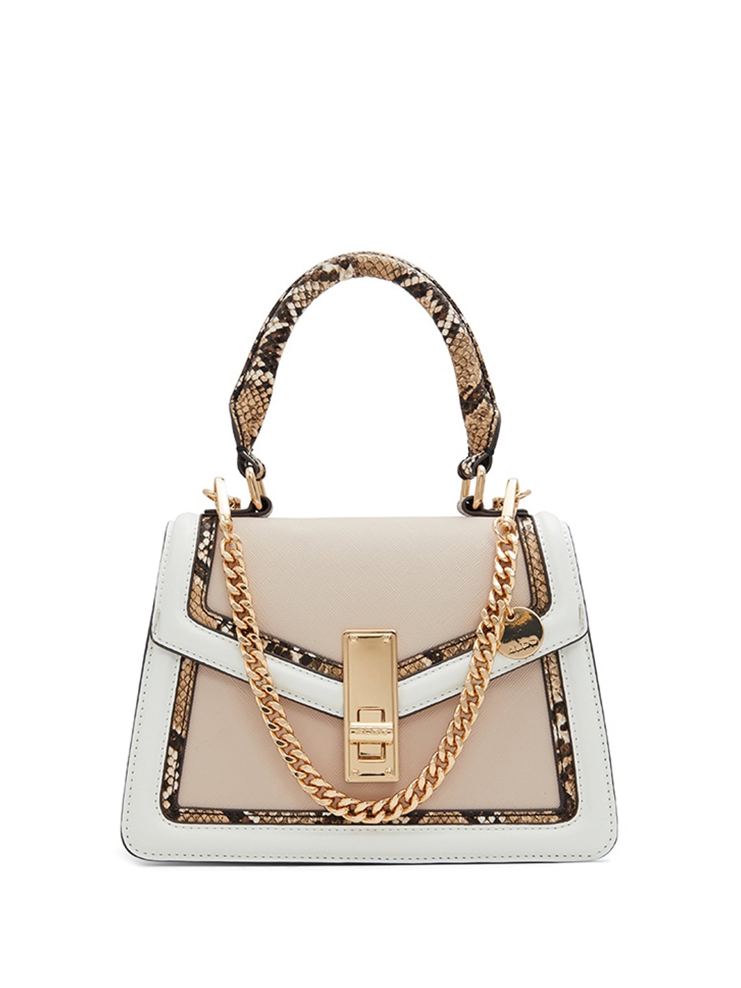 

ALDO Embellished Handheld Bag, Beige