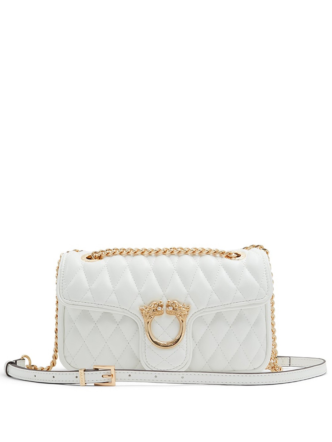 

ALDO Textured Structured Sling Bag, White