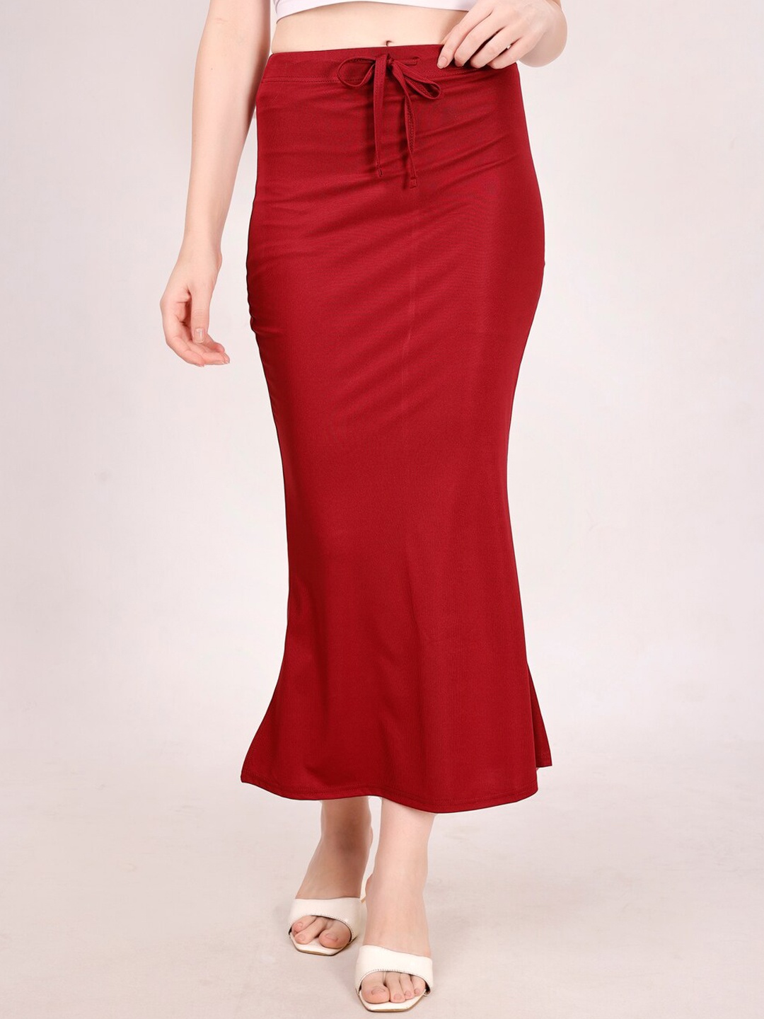 

Tikhi Imli Women Mermaid-Fit Saree Shapewear, Maroon