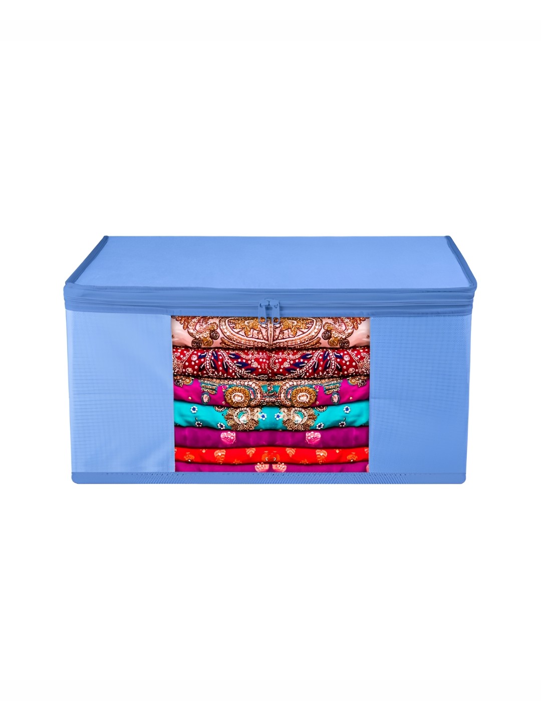

Kuber Industries Blue 9 Pieces Regular Drawer Organisers