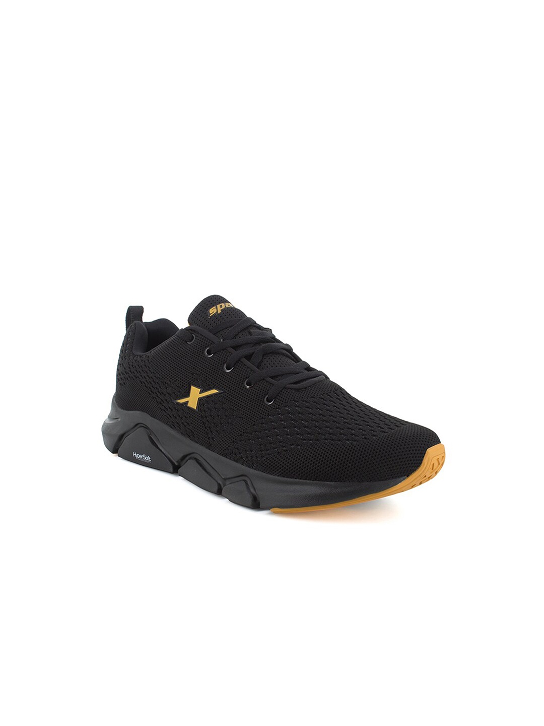 

Sparx Boys Lace Up Mesh Running Shoes, Black