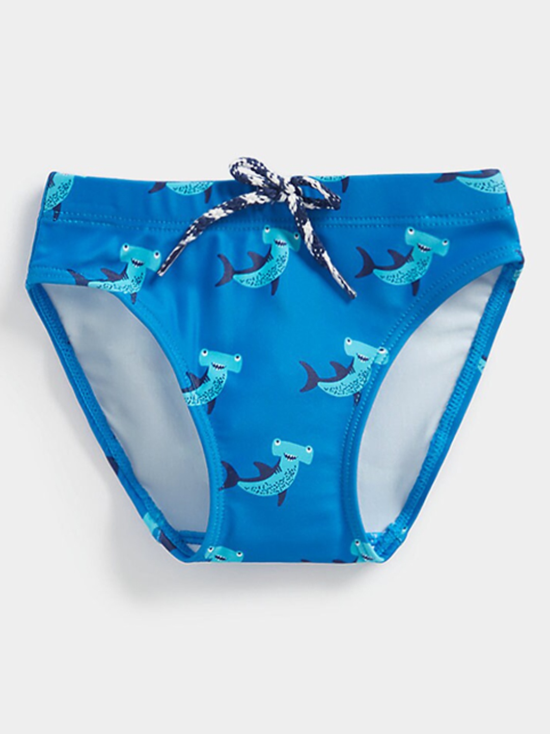 

mothercare Infants Conversational Printed Mid-Rise Briefs 410266594001, Blue