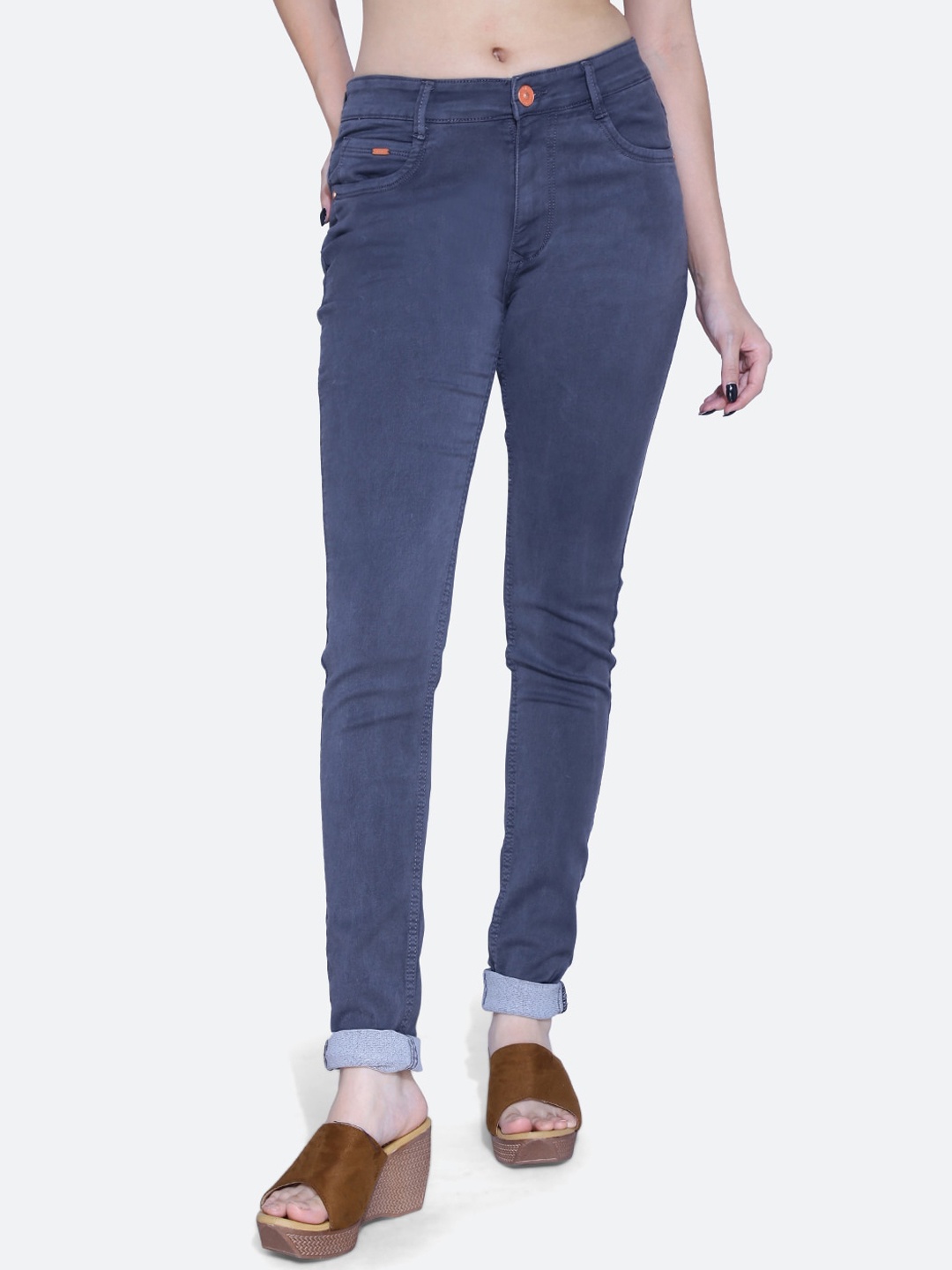 

FCK-3 Women Hottie High-Rise Stretchable Jeans, Blue