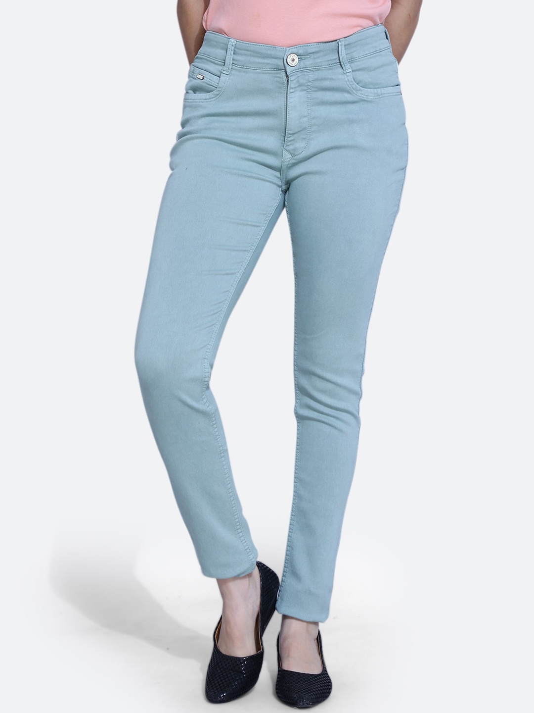 

FCK-3 Women Hottie High-Rise Clean Look Stretchable Jeans, Blue