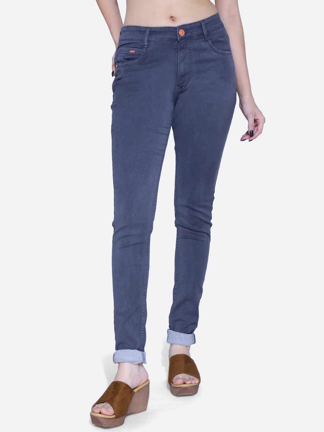 

FCK-3 Women Hottie High-Rise Stretchable Jeans, Blue