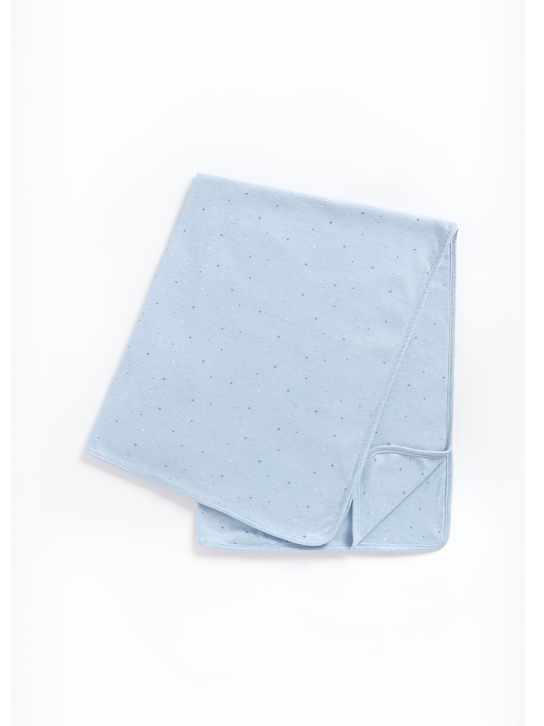 

mothercare Blue & White Mild Winter 450 GSM Single Bed Blanket