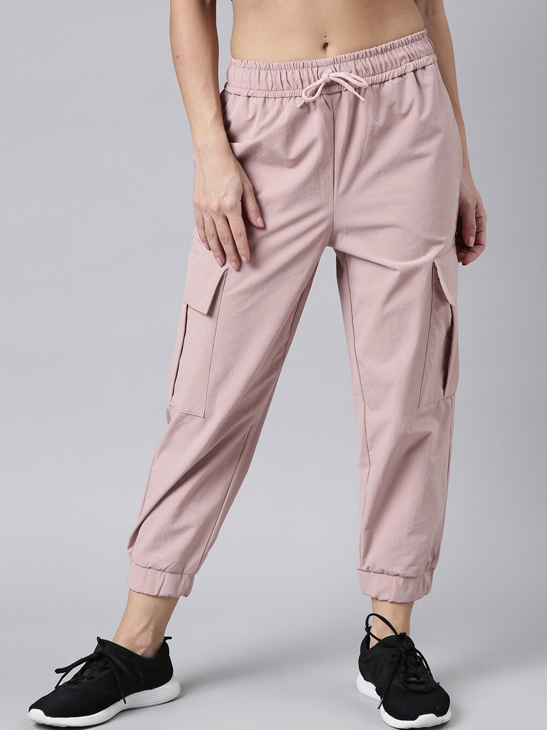 

SHOWOFF Women Slim-Fit Joggers, Peach