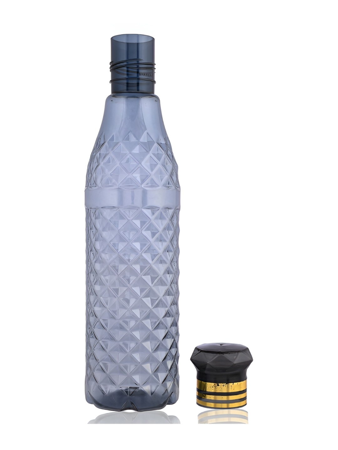 

Kuber Industries Green & Grey 9 Pieces Printed Water Bottle 1Ltr