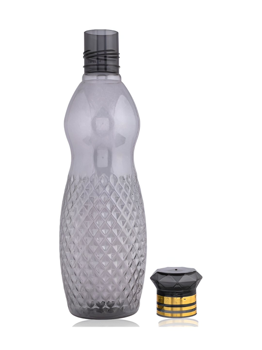 

Kuber Industries Black & Green 9 Pieces Water Bottle 1Ltr