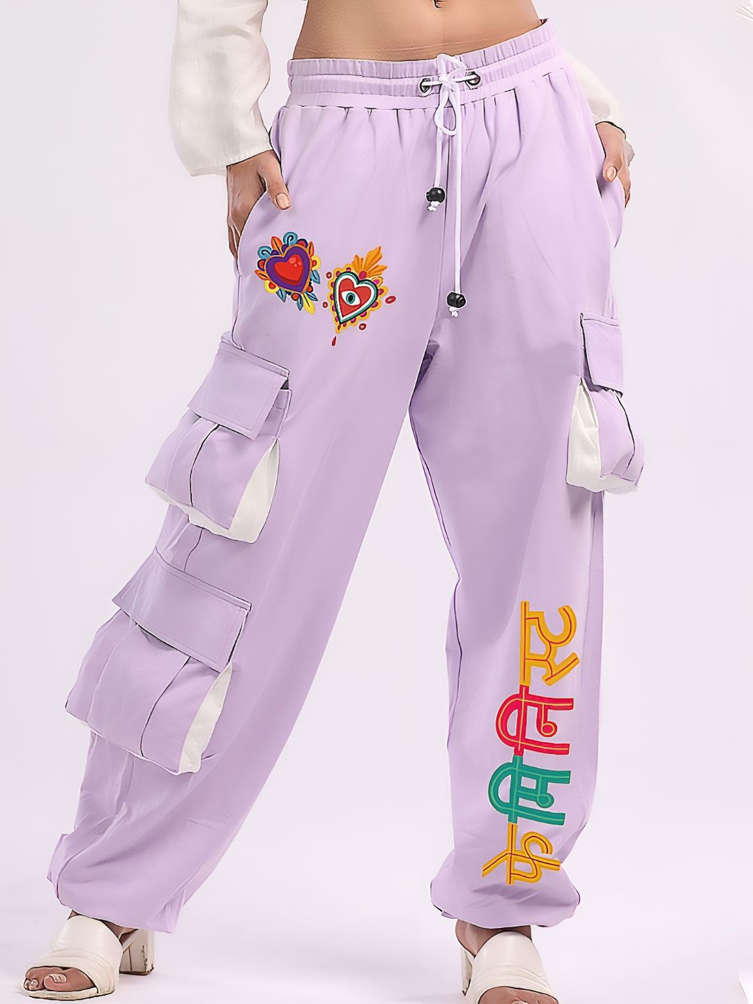 

VYVE Women Relaxed All Day Trousers, Lavender