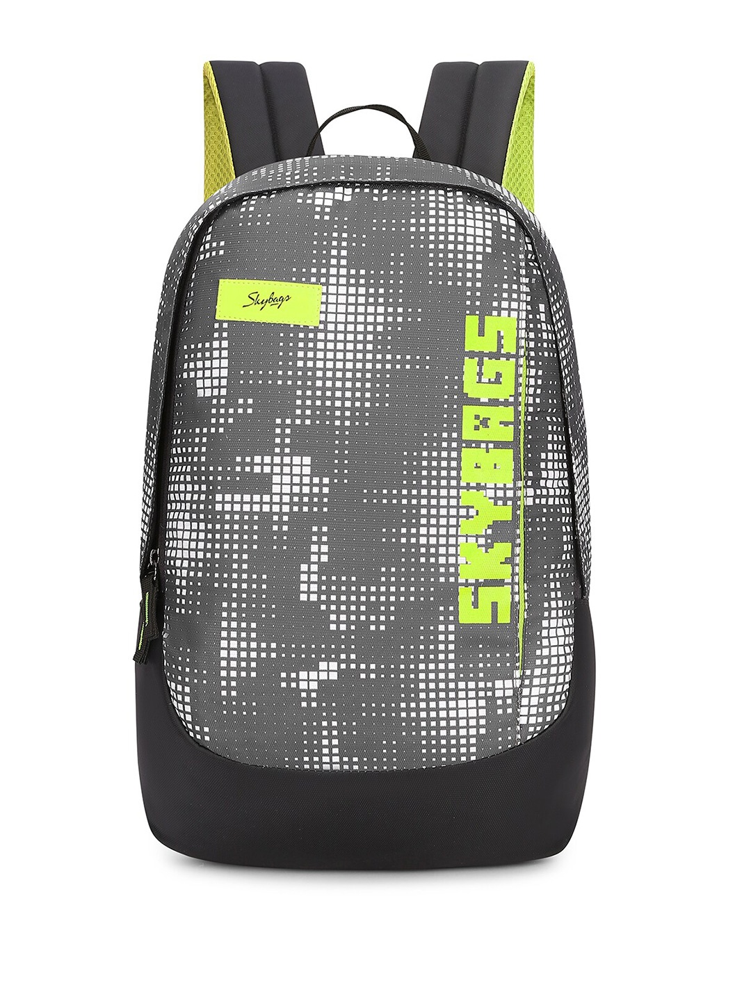 

Skybags Unisex Graphic Printed Backpack Up to 16 inch, Black